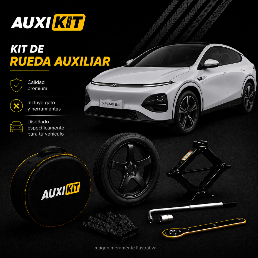 Kit Auxiliar Xpeng G6 (2023-2026)